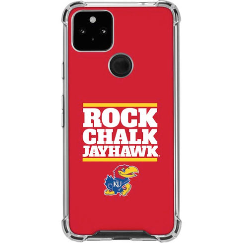 University of Kansas Rock Chalk Jayhawk Pixel Cases